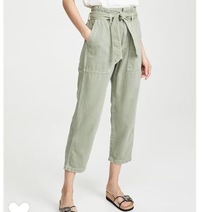 | AMO | paper bag relaxed pants. Size 27.